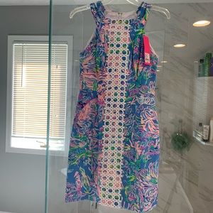 Lilly Pulitzer pearl stretch shift dress NWT